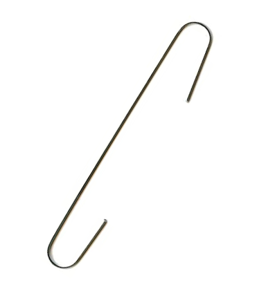 Elevate Essentials Silver Christmas Ornament Hooks - Ornament Hangers - Large 2.5 inch 200ct