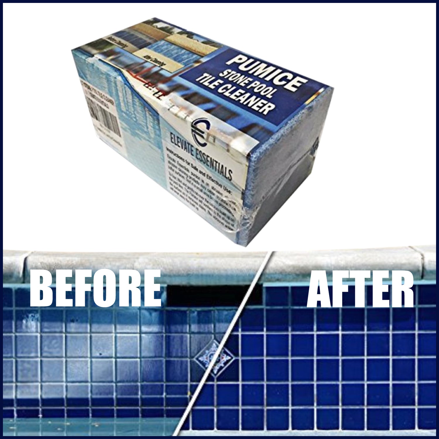 Elevate Essentials Pumice Stone Pool Tile Cleaner