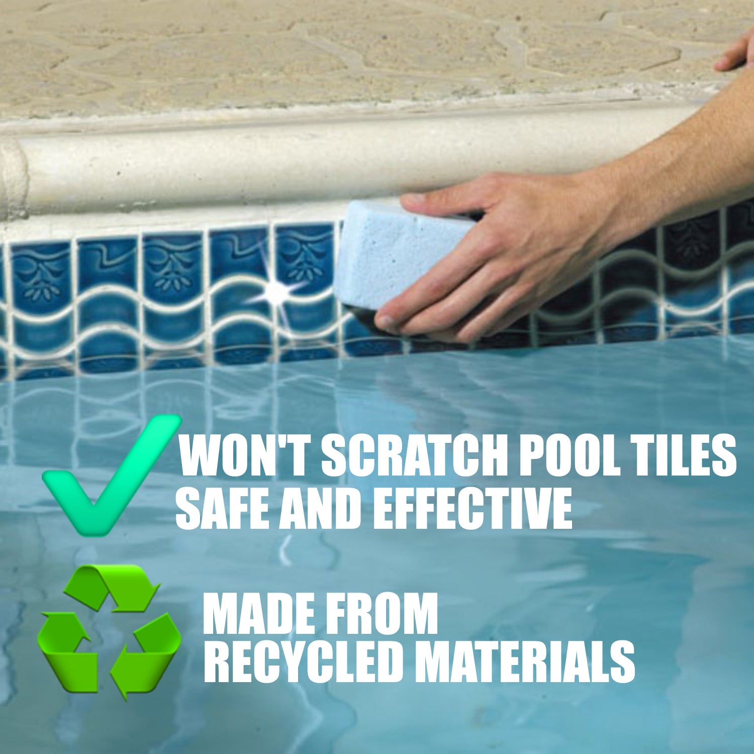 Elevate Essentials Pumice Stone Pool Tile Cleaner