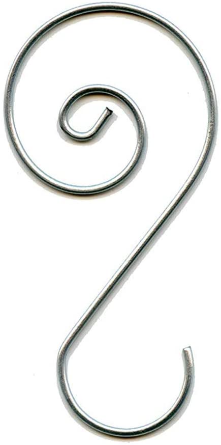 Elevate Essentials Ornament Hooks (Silver 100pk)