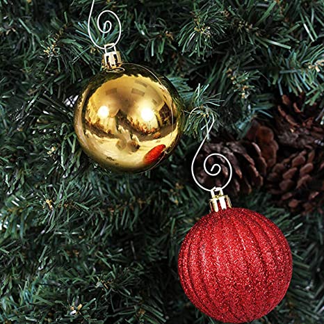 Elevate Essentials Ornament Hooks (Silver 100pk)