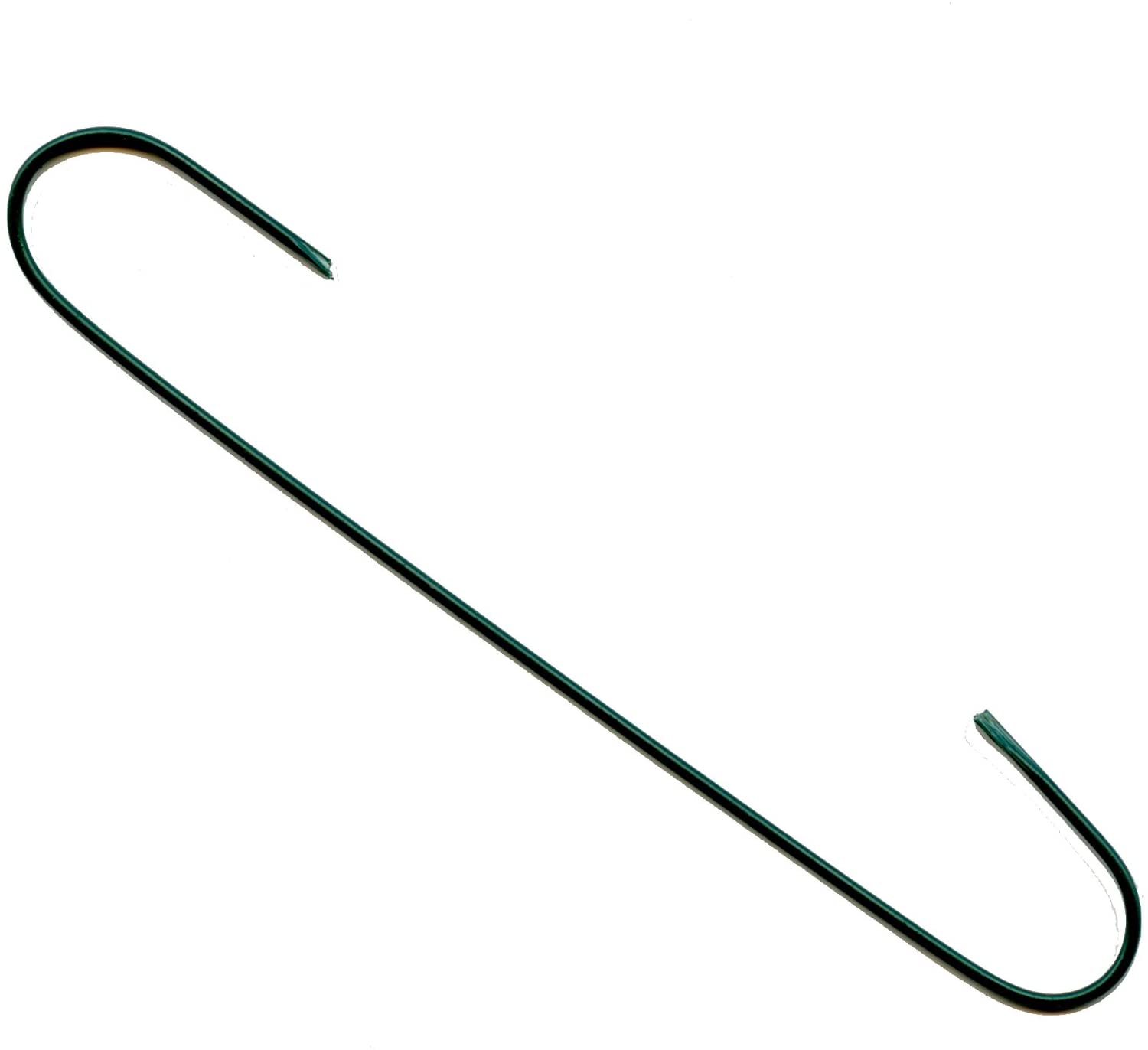 Elevate Essentials Green Christmas Ornaments Hooks - Green Ornament Hangers - Large 2.5 inch (Green) 200ct